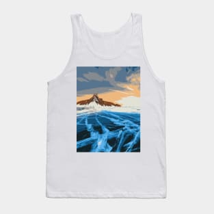 Frozen Lake - Landscape Tank Top